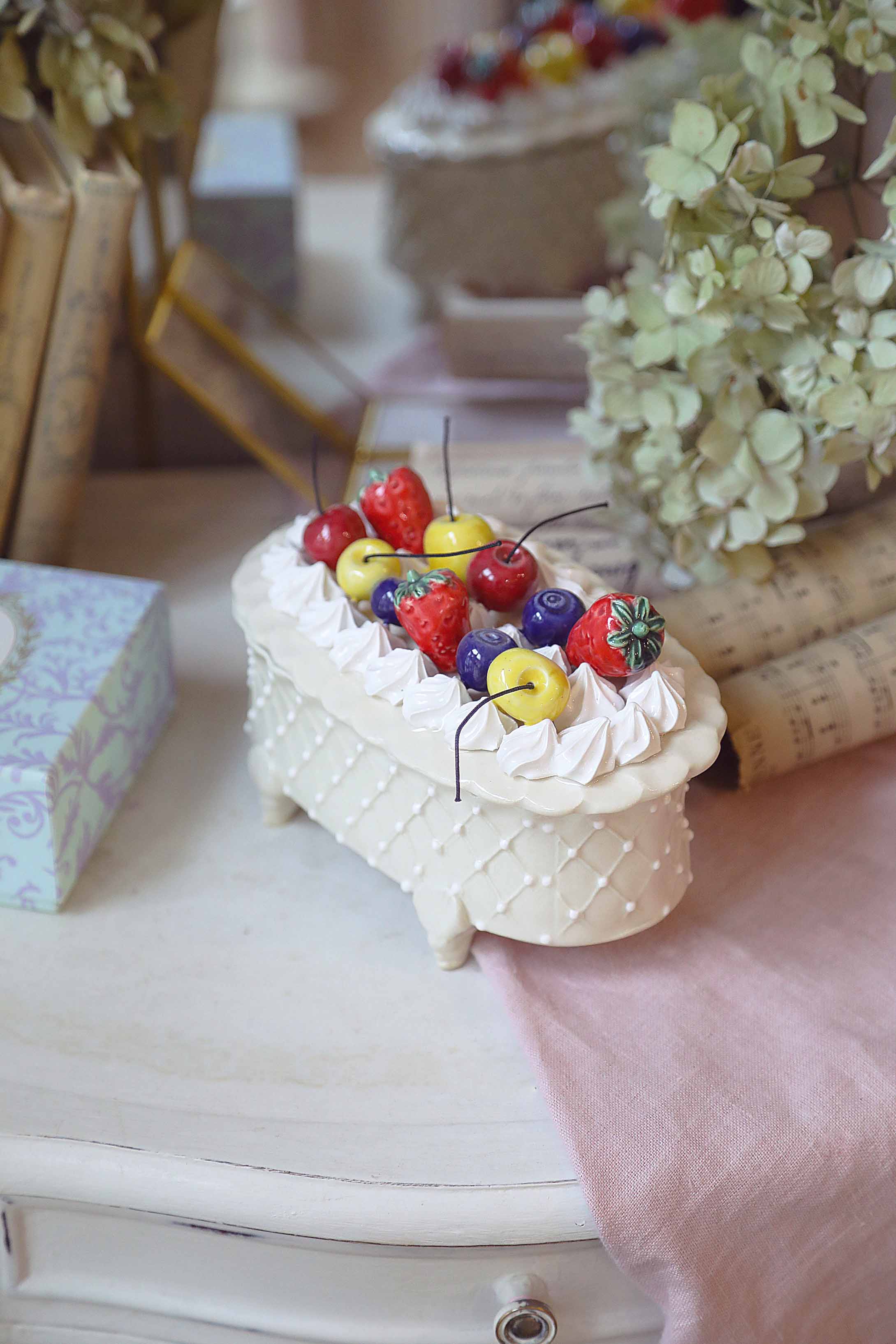 Saldaininė Dėžutė Tortas rombeliais