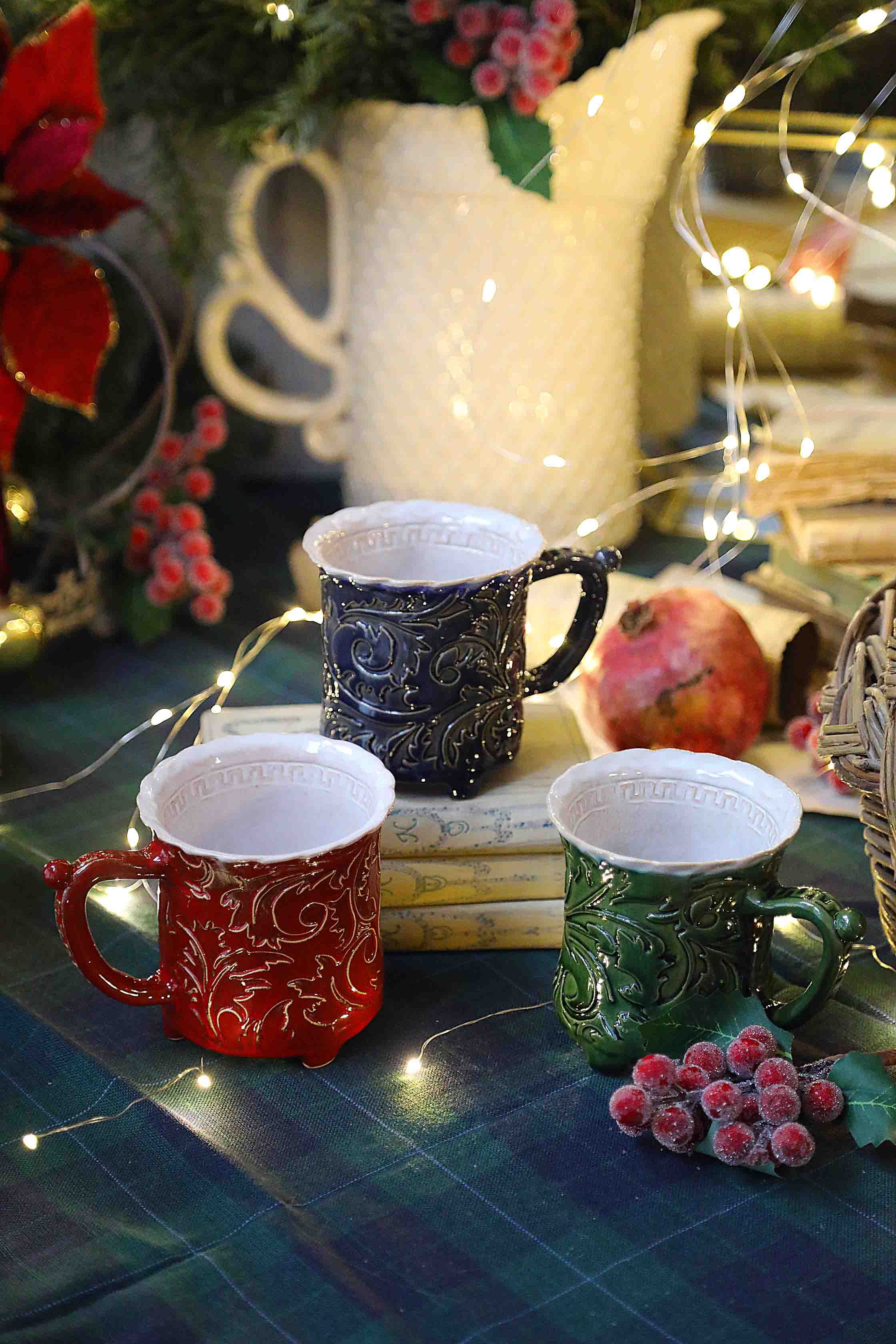 Puodelis Ornamentas Kalėdinis