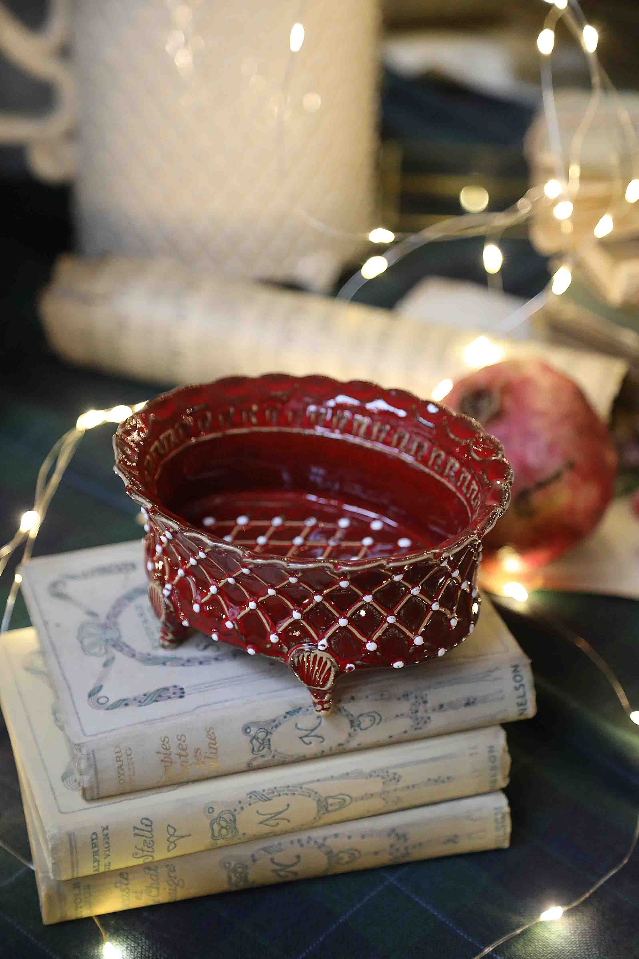 Indelis pailgas Rombeliais Raudonas